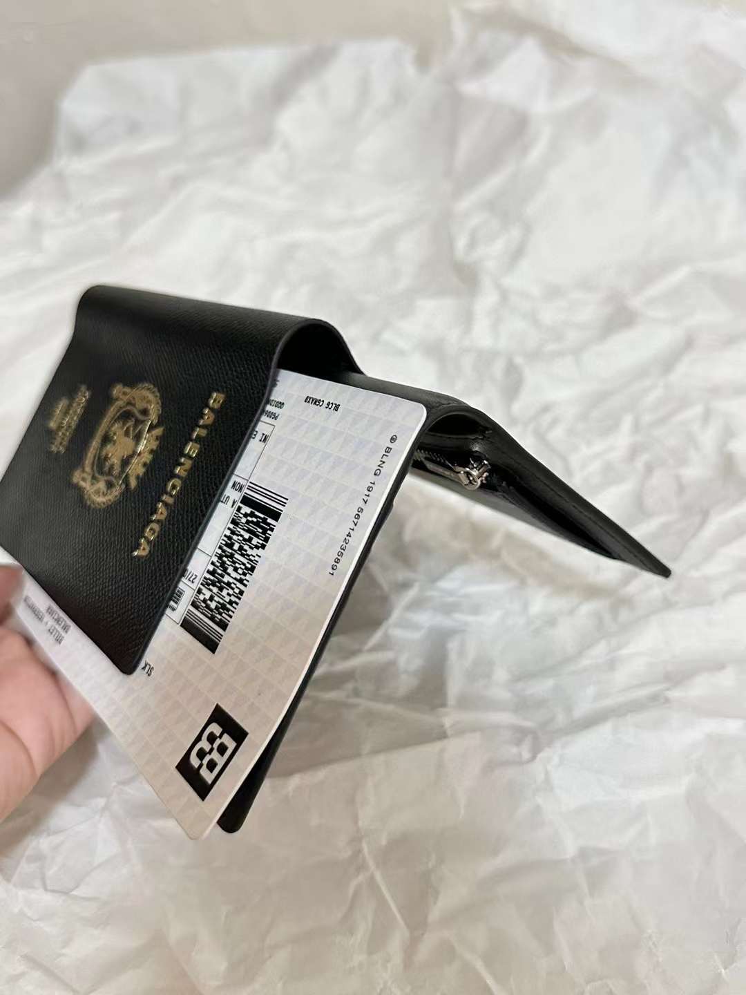 Balenciaga Air ticket PASSPORT purse view 8