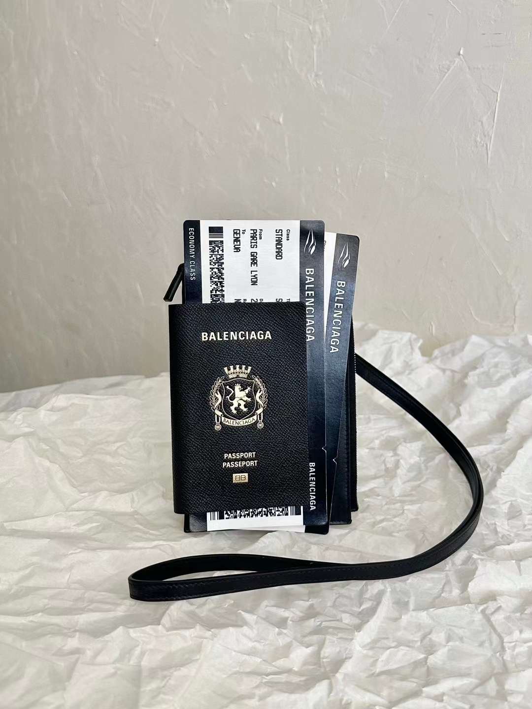 Balenciaga Air ticket PASSPORT Sling bag view 2