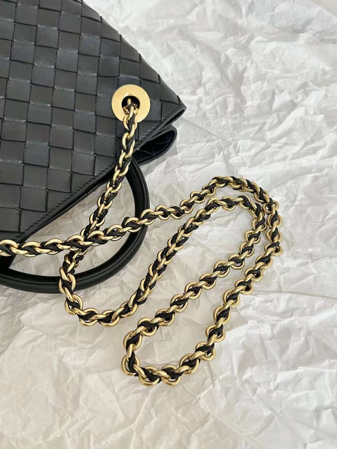 Bottega Veneta BV andiamo Chain briefcase view 8