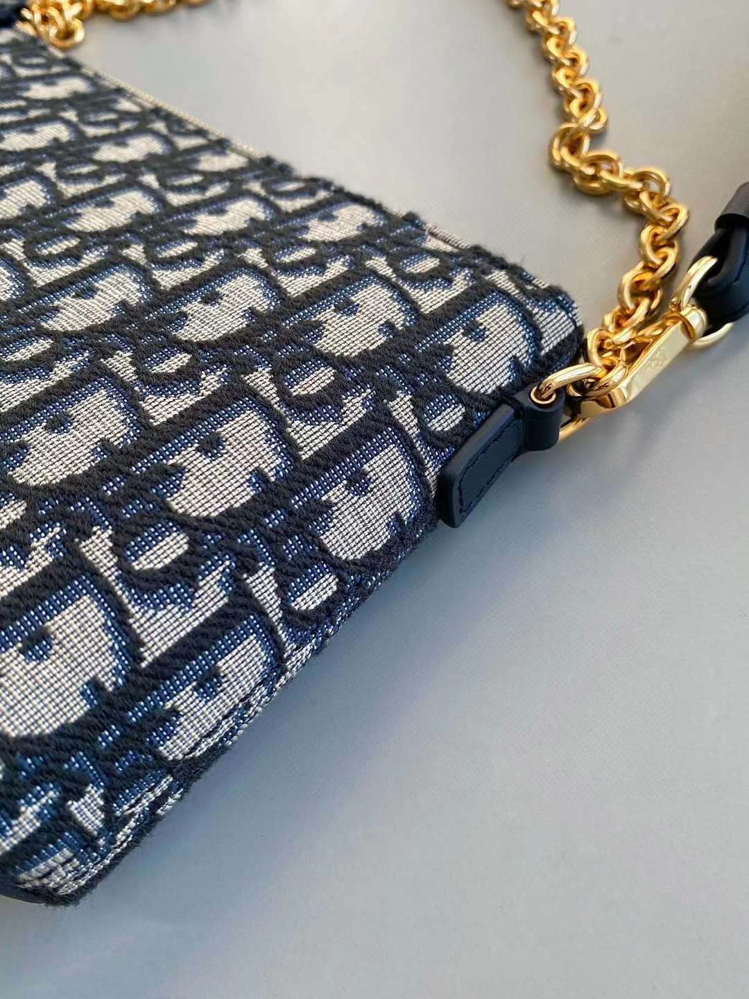 Dior Canvas mahjong bag view 4