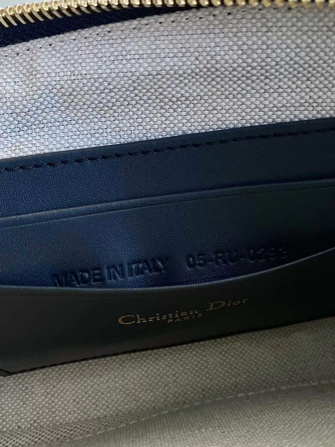 Dior Canvas mahjong bag view 8