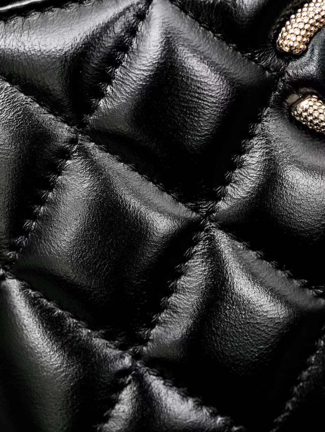 Chanel 24P Pearl makeup case bag view 5