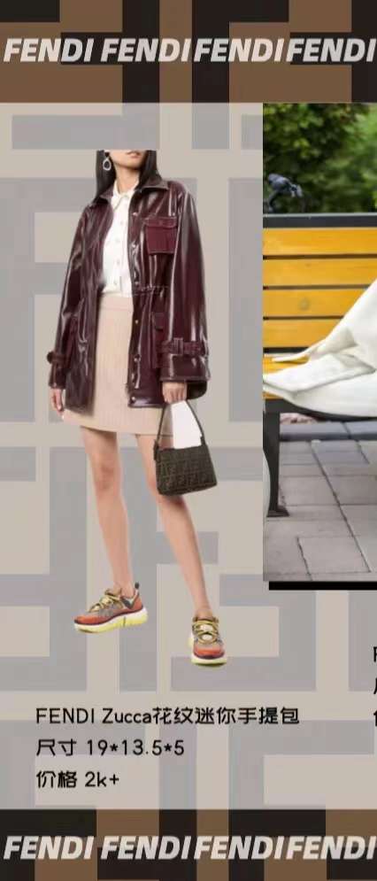 Fendi cloth Underarm bag view 9