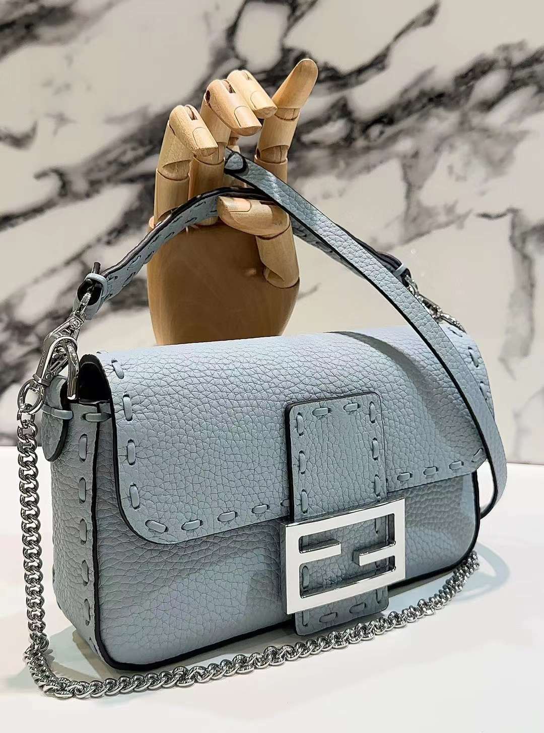 Fendi Handmade baguette bag view 3