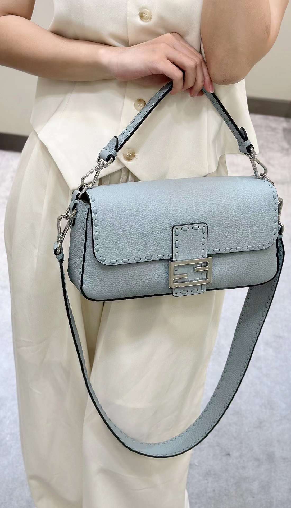 Fendi Handmade baguette bag view 9