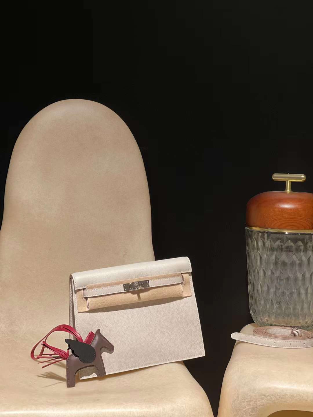 Hermès Kelly dance bag view 1