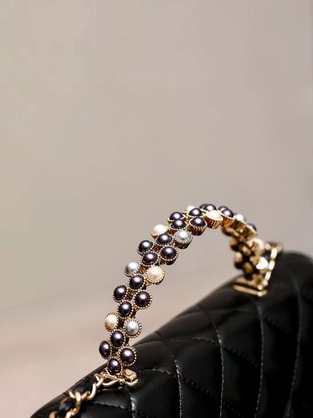 Chanel 24P Pearl woc bag view 2