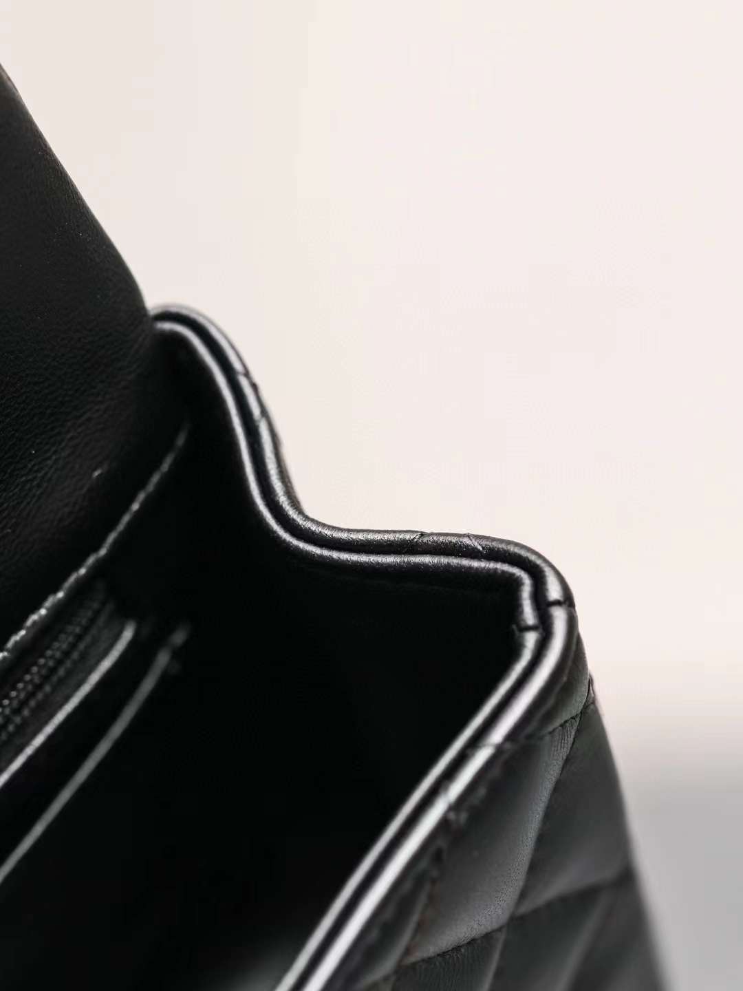 Chanel CF handle wrist bag view 8