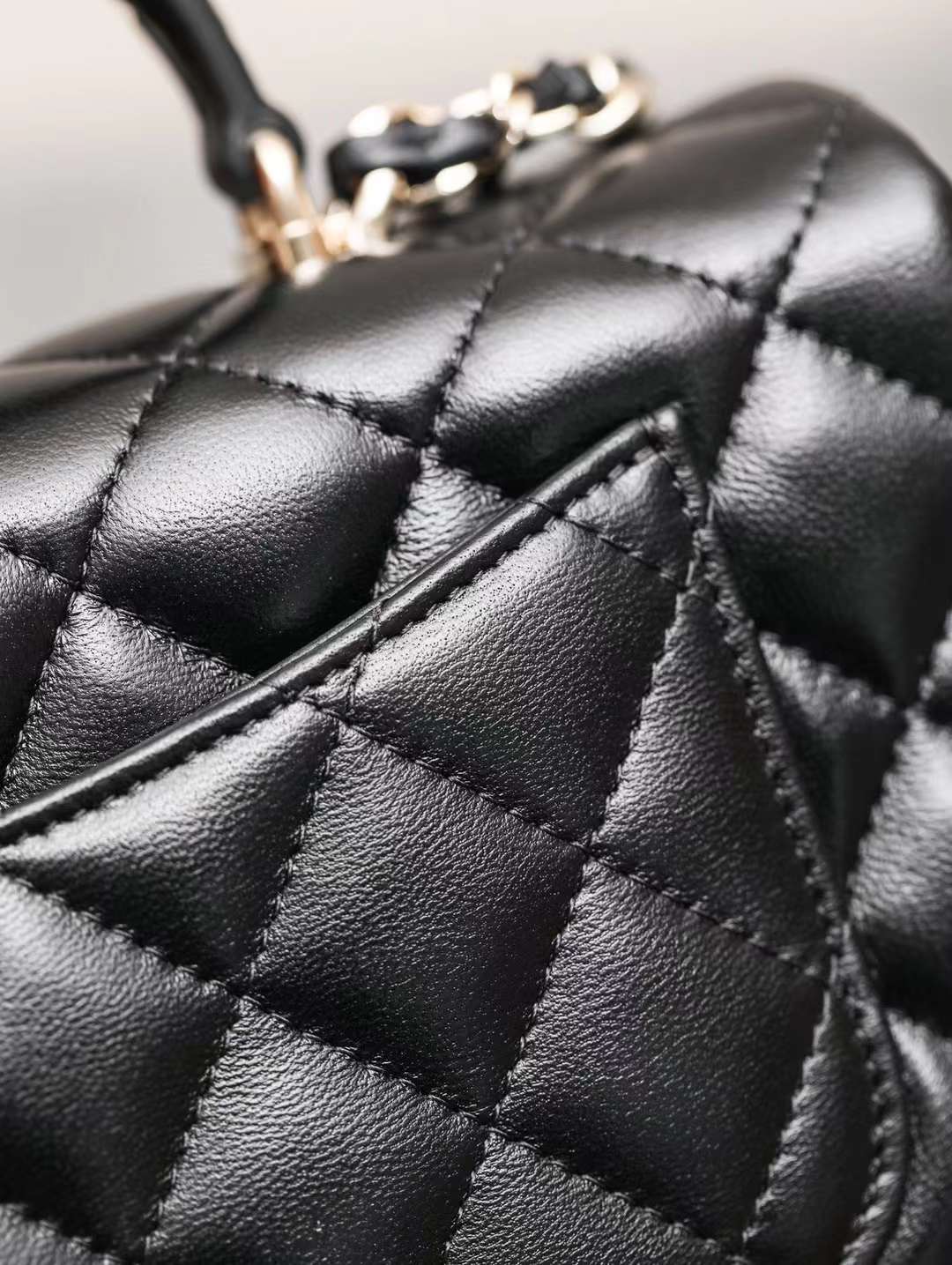Chanel CF handle wrist bag view 9