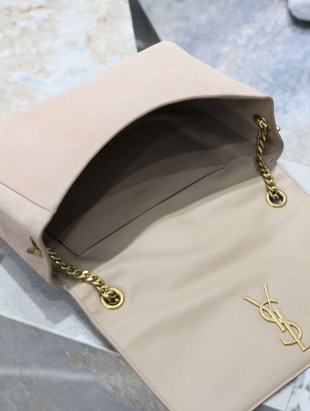 Saint Laurent KATE suede bag view 7