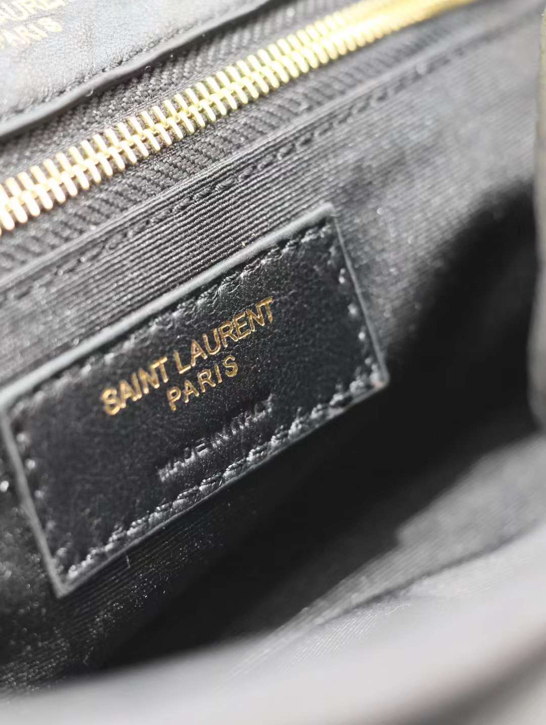 Saint Laurent CALYPSO_ Elephant leather chain bag view 5