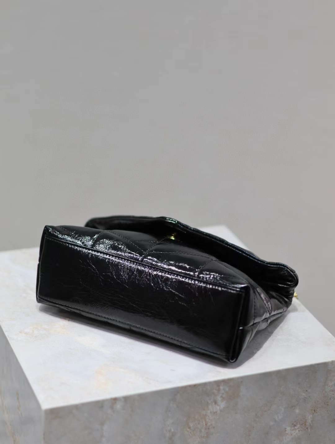Saint Laurent Loulou Puffer mini Double chain bag view 7