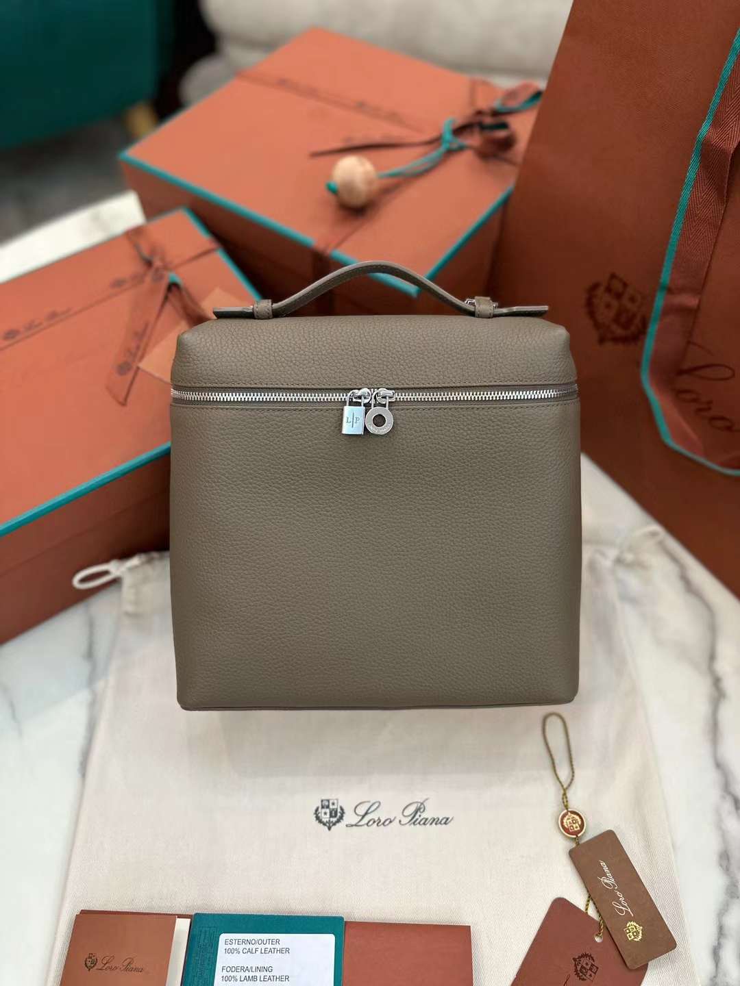 Loro Piana Extra Pocket Backpack view 1