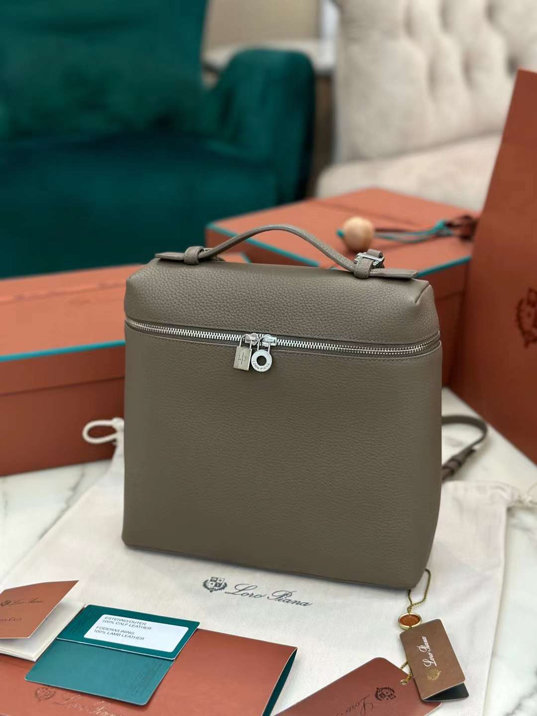 Loro Piana Extra Pocket Backpack view 2