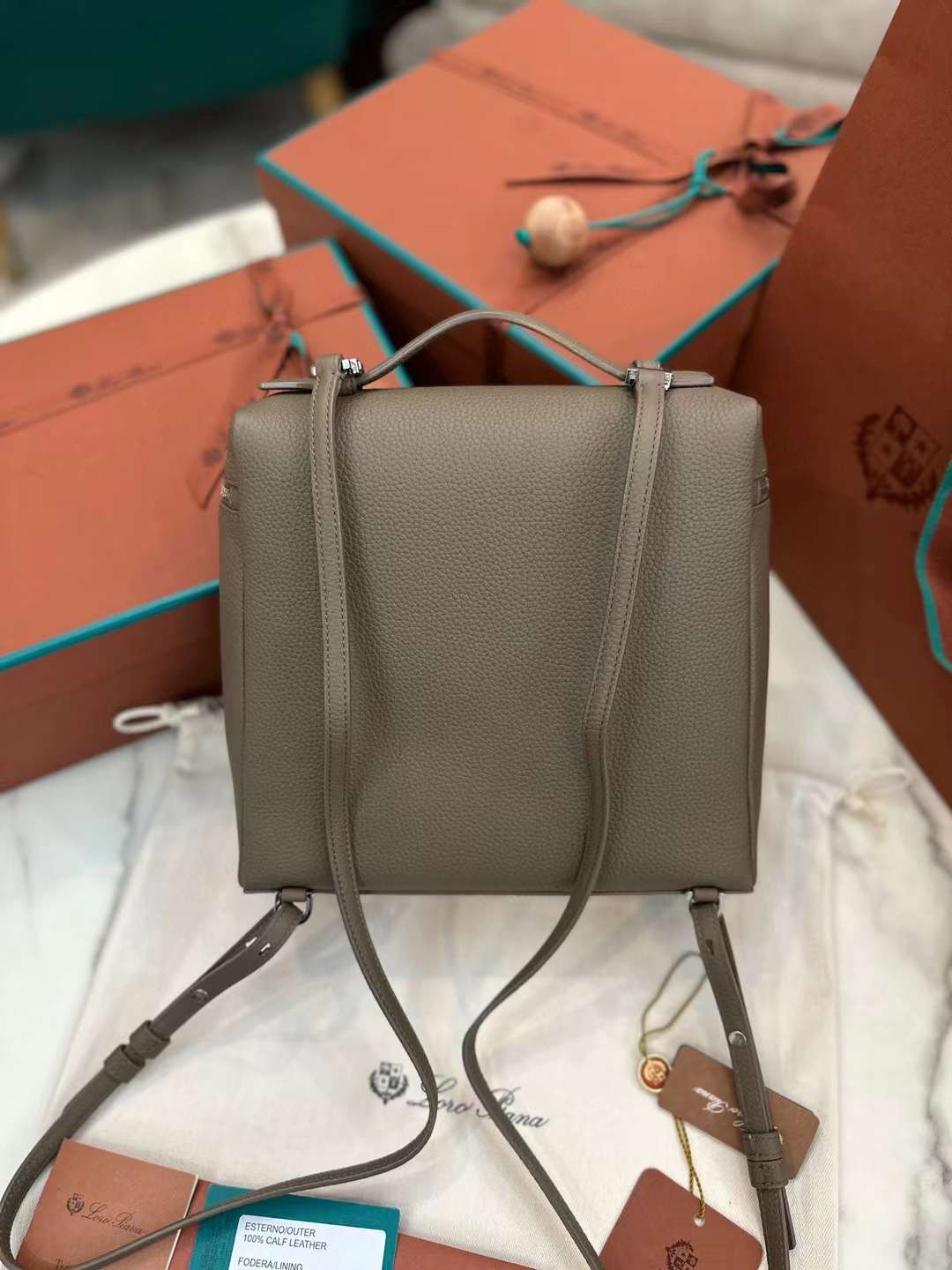 Loro Piana Extra Pocket Backpack view 8