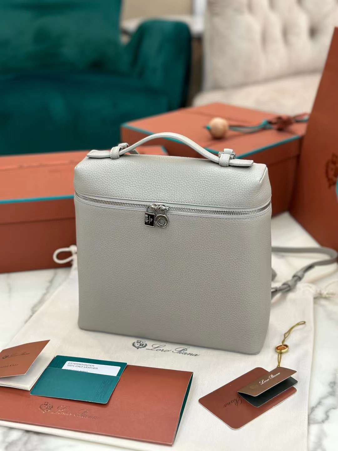 Loro Piana Extra Pocket Backpack view 2