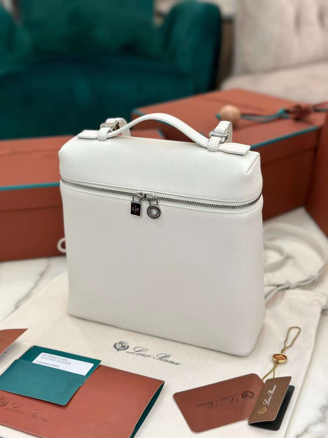 Loro Piana Extra Pocket Backpack view 2