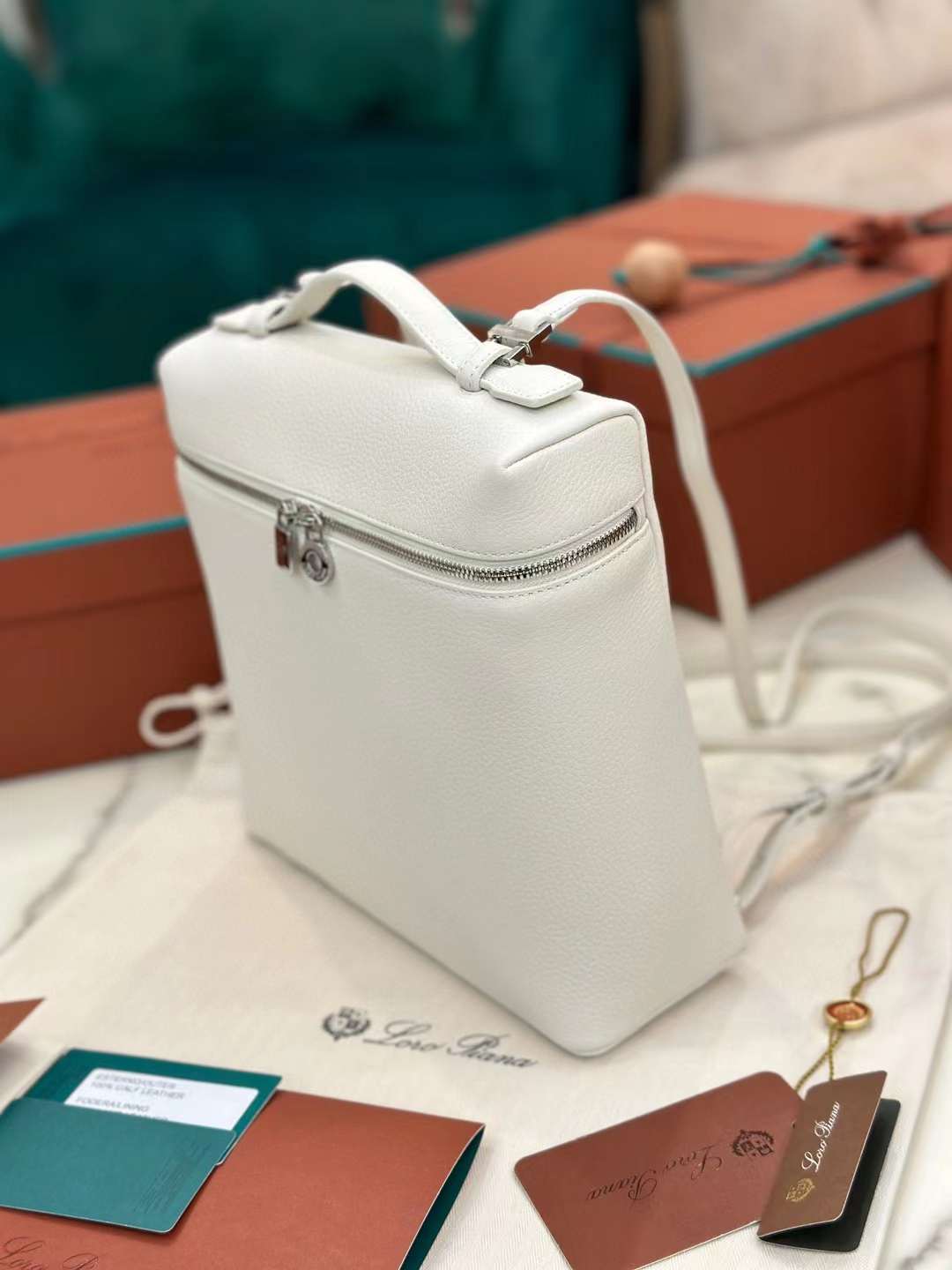 Loro Piana Extra Pocket Backpack view 4