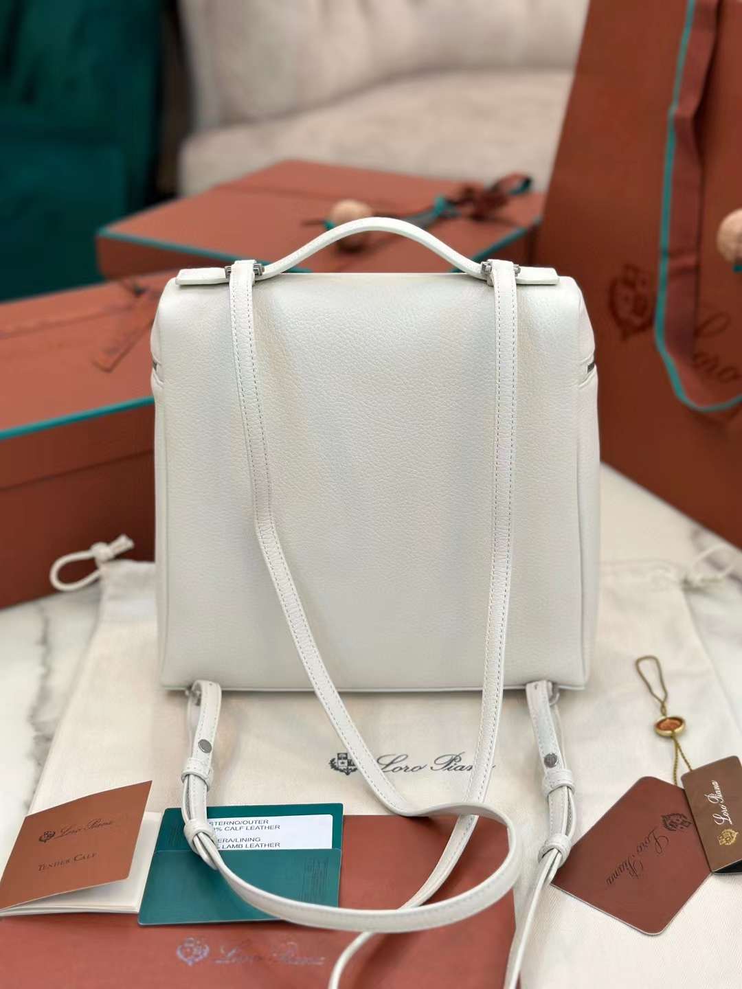 Loro Piana Extra Pocket Backpack view 8