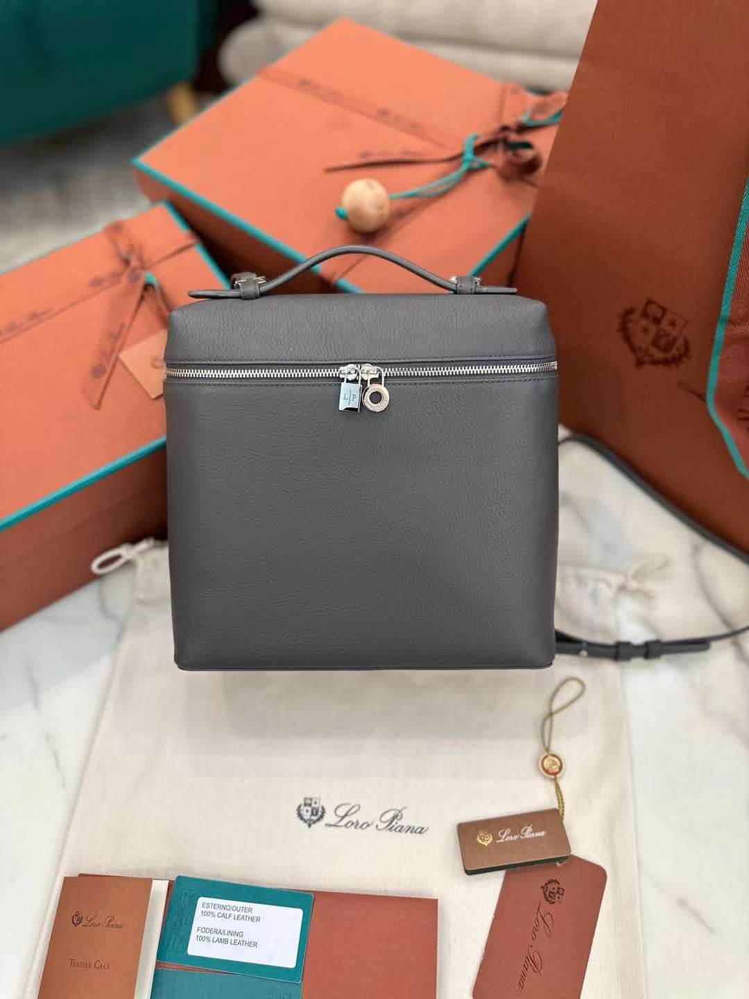 Loro Piana Extra Pocket Backpack view 1