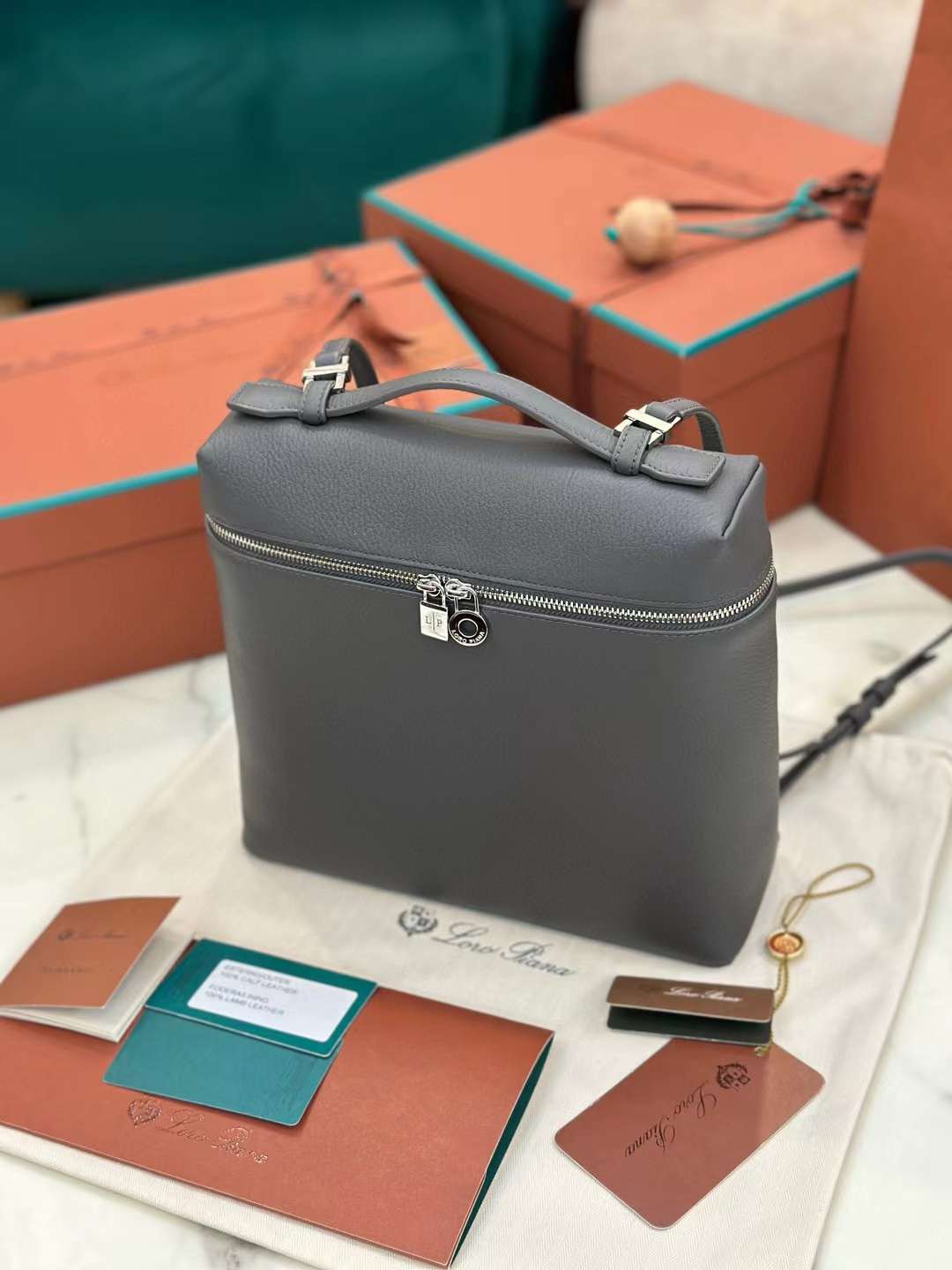 Loro Piana Extra Pocket Backpack view 2
