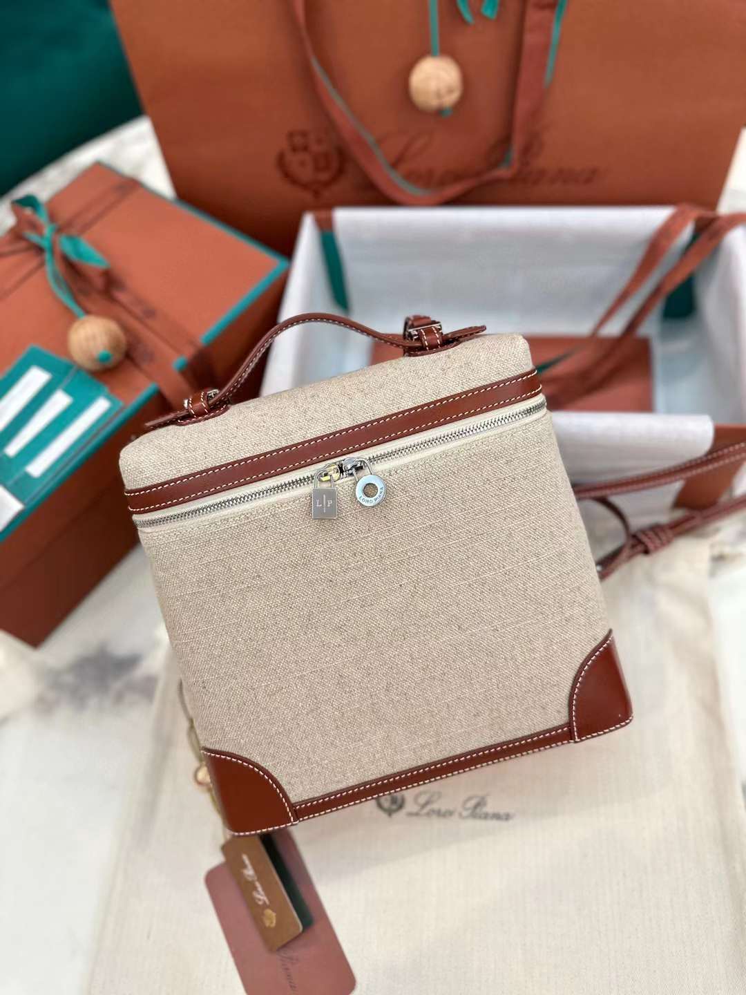 Loro Piana Extra Pocket Backpack view 2