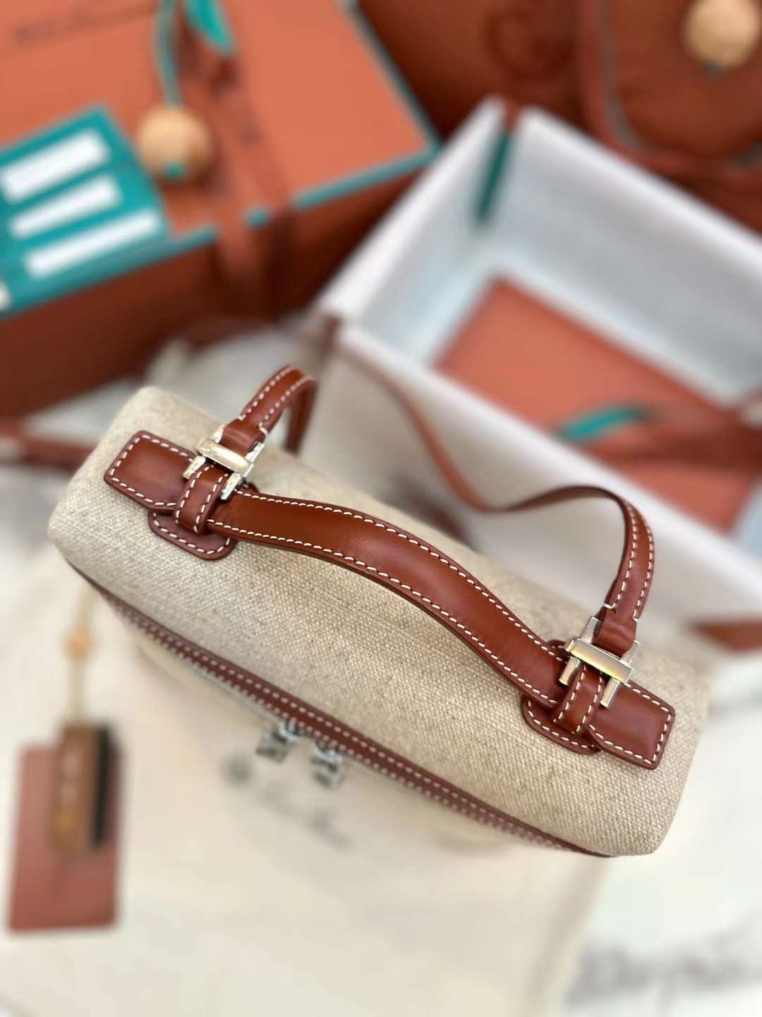 Loro Piana Extra Pocket Backpack view 3