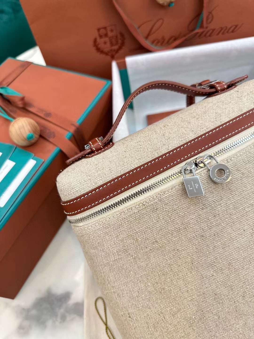 Loro Piana Extra Pocket Backpack view 4