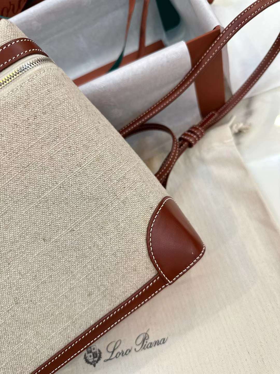Loro Piana Extra Pocket Backpack view 5