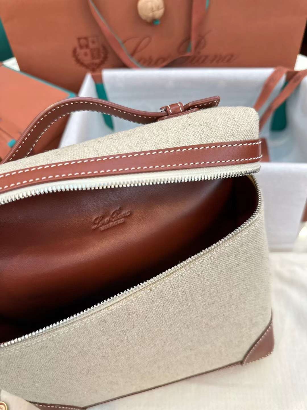 Loro Piana Extra Pocket Backpack view 6