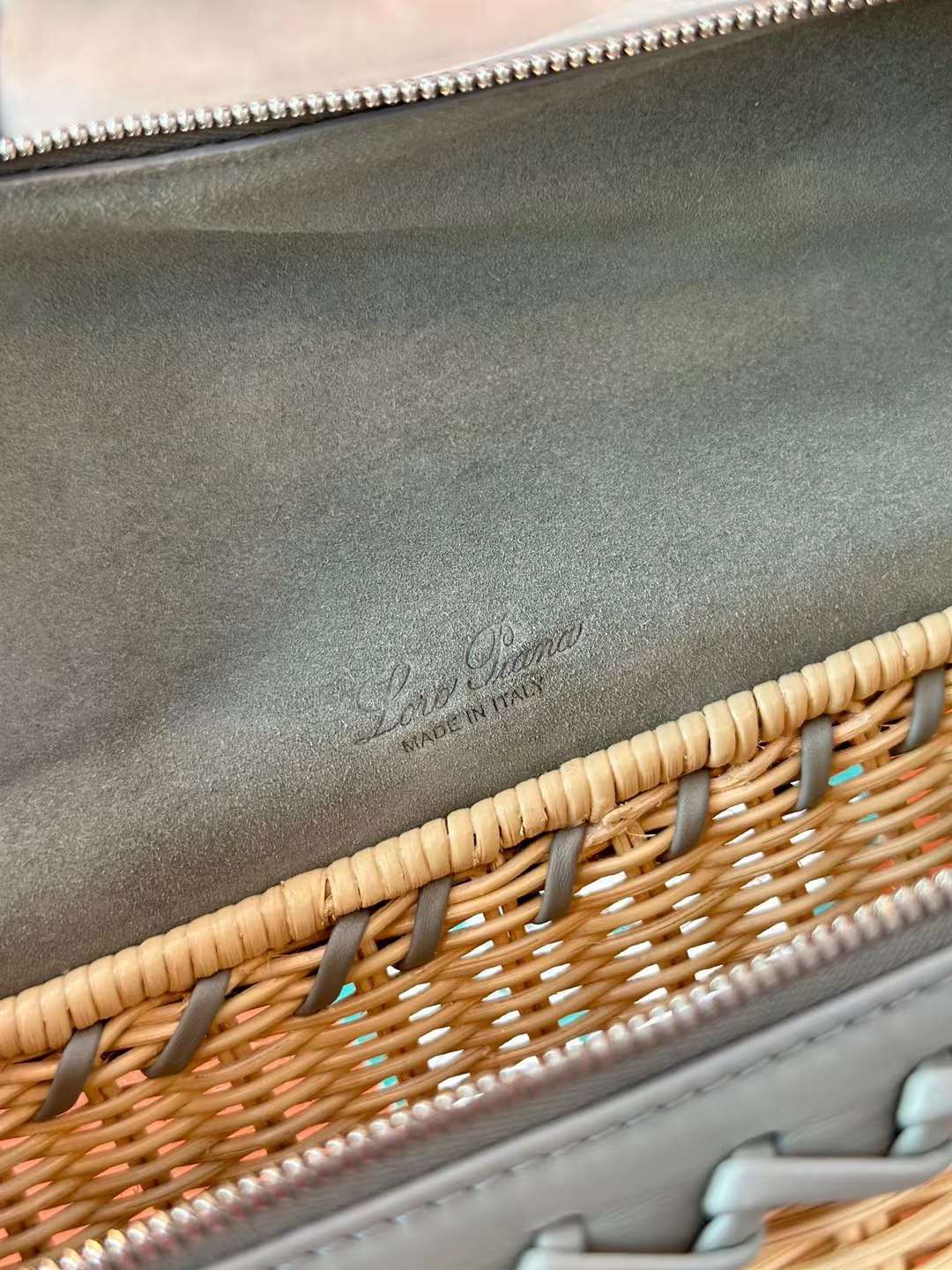 Loro Piana extrapocket Bamboo bag view 8