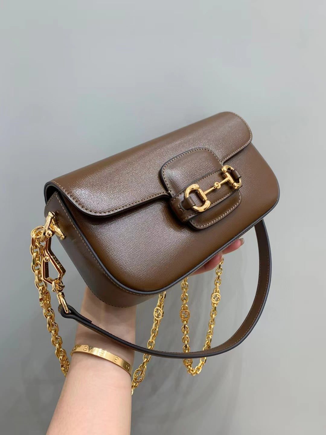 Gucci Horsebit 1955 Small Shoulder Bag view 11