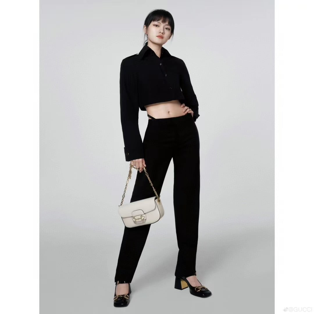 Gucci Horsebit 1955 Small Shoulder Bag view 12