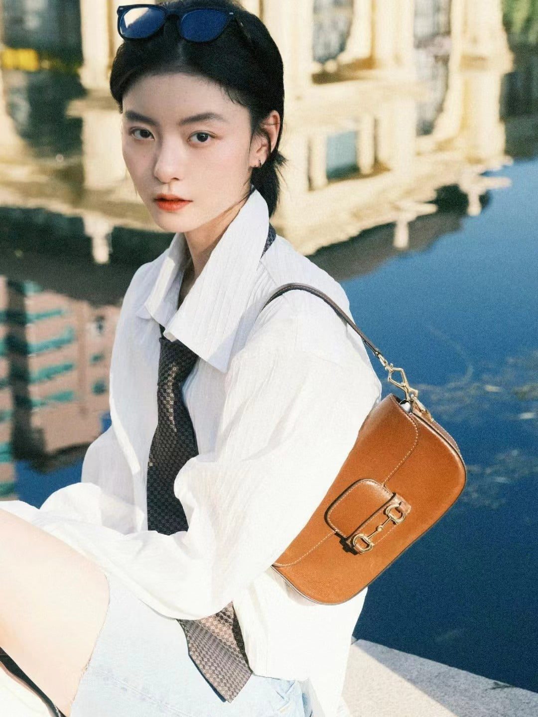 Gucci Horsebit 1955 Small Shoulder Bag view 13