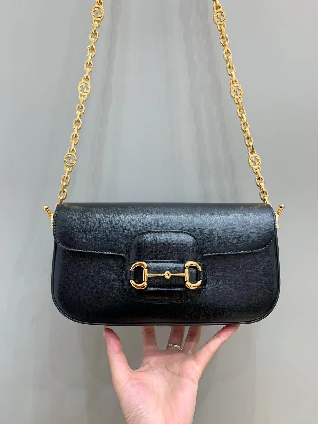 Gucci Horsebit 1955 Small Shoulder Bag view 3