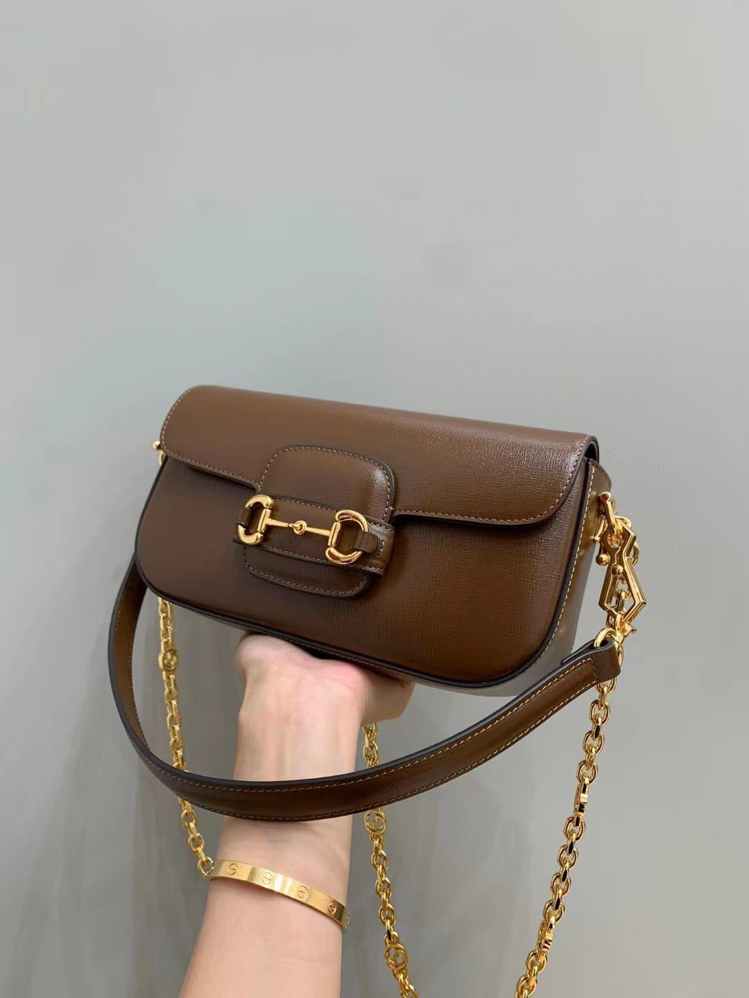 Gucci Horsebit 1955 Small Shoulder Bag view 5