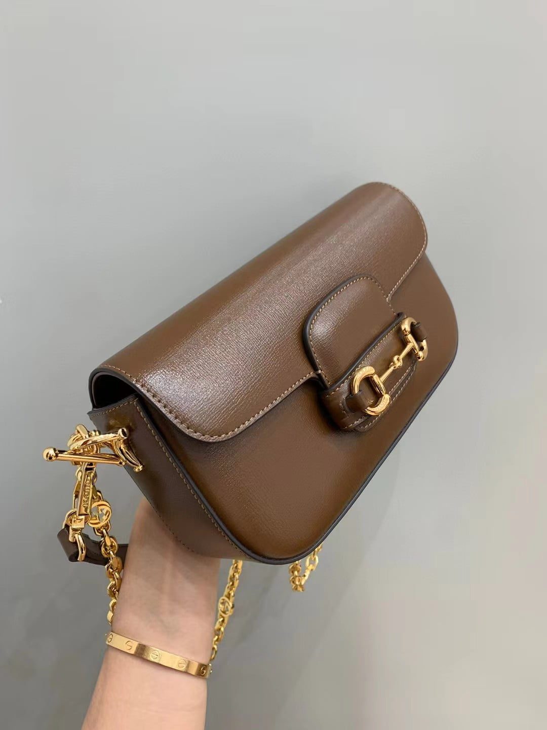 Gucci Horsebit 1955 Small Shoulder Bag view 6