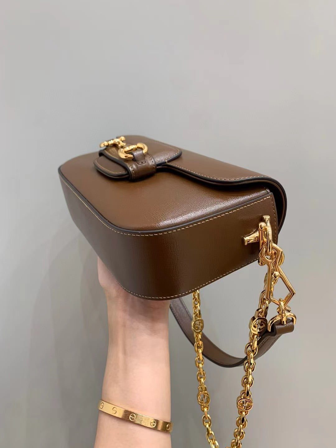 Gucci Horsebit 1955 Small Shoulder Bag view 7