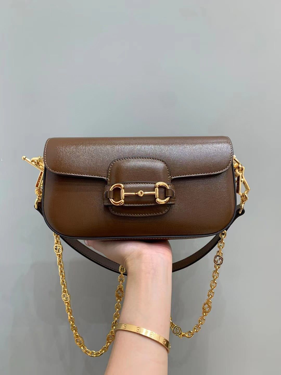 Gucci Horsebit 1955 Small Shoulder Bag view 8