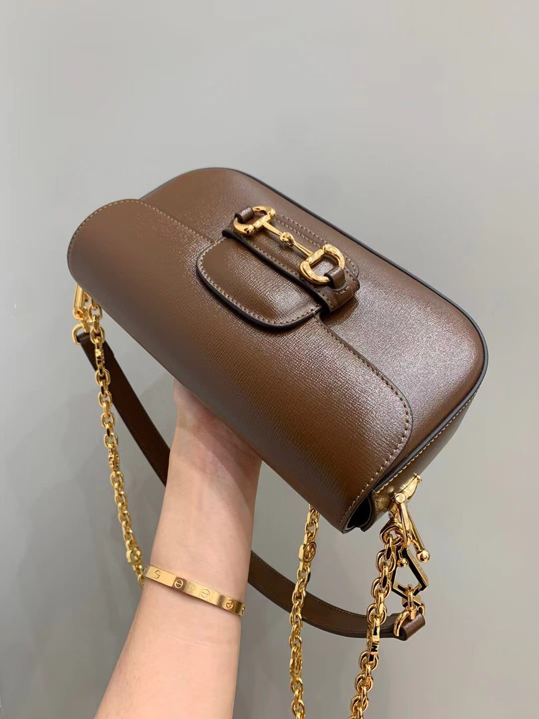 Gucci Horsebit 1955 Small Shoulder Bag view 9