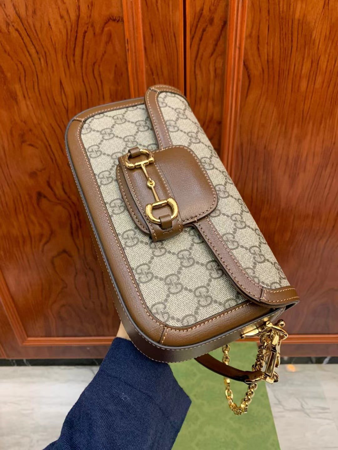 Gucci Horsebit 1955 Shoulder Bag view 10