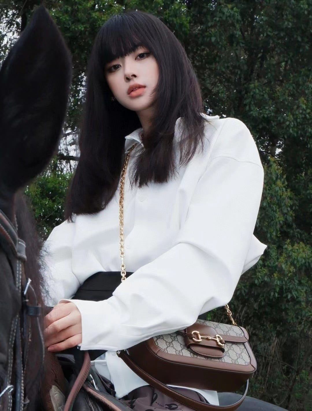 Gucci Horsebit 1955 Shoulder Bag view 12