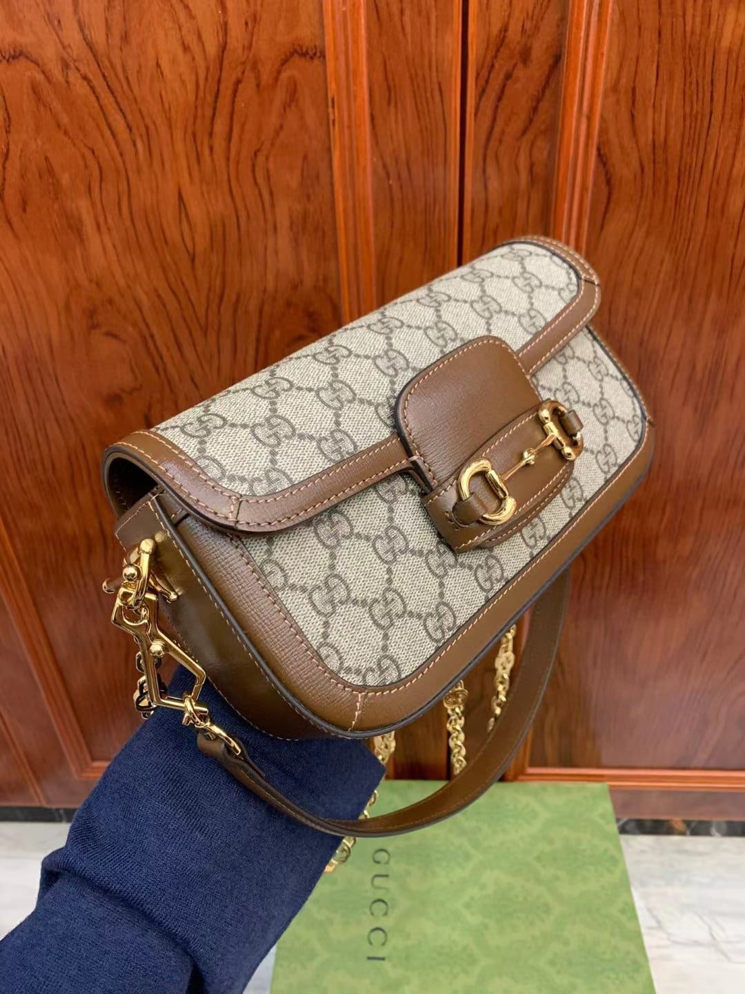 Gucci Horsebit 1955 Shoulder Bag view 5