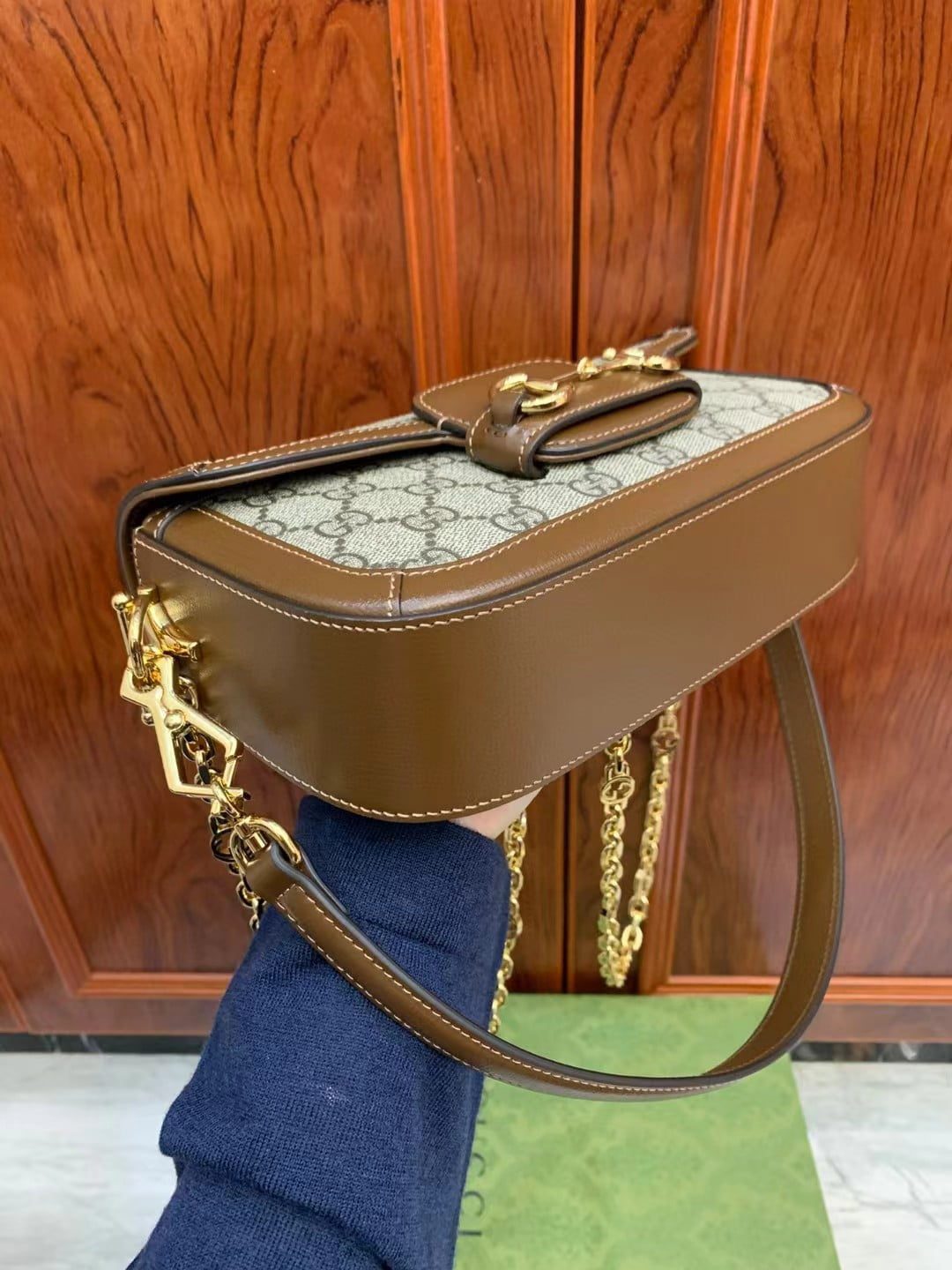 Gucci Horsebit 1955 Shoulder Bag view 6