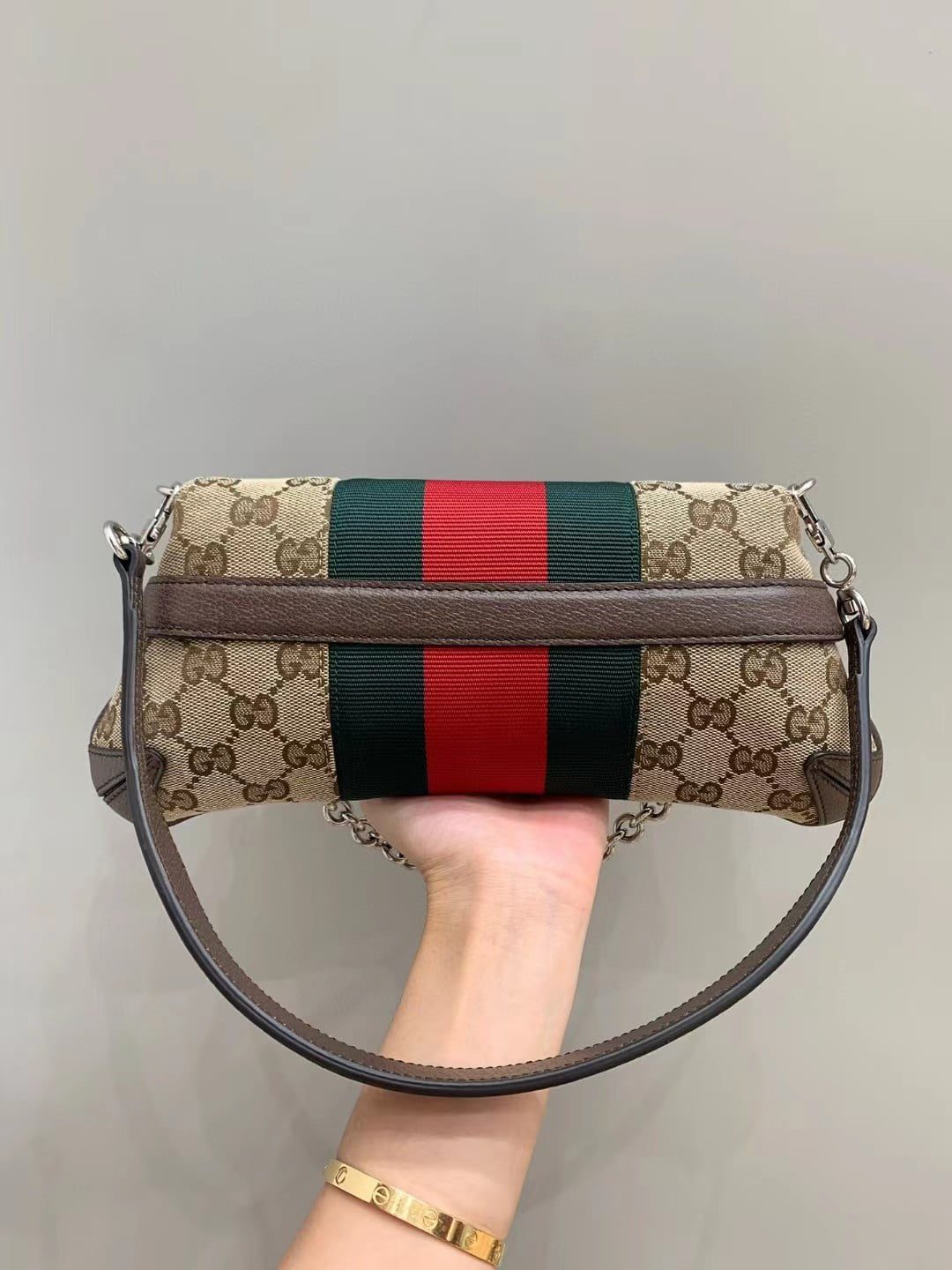Gucci Horsebit Chain Small Shoulder Bag view 6