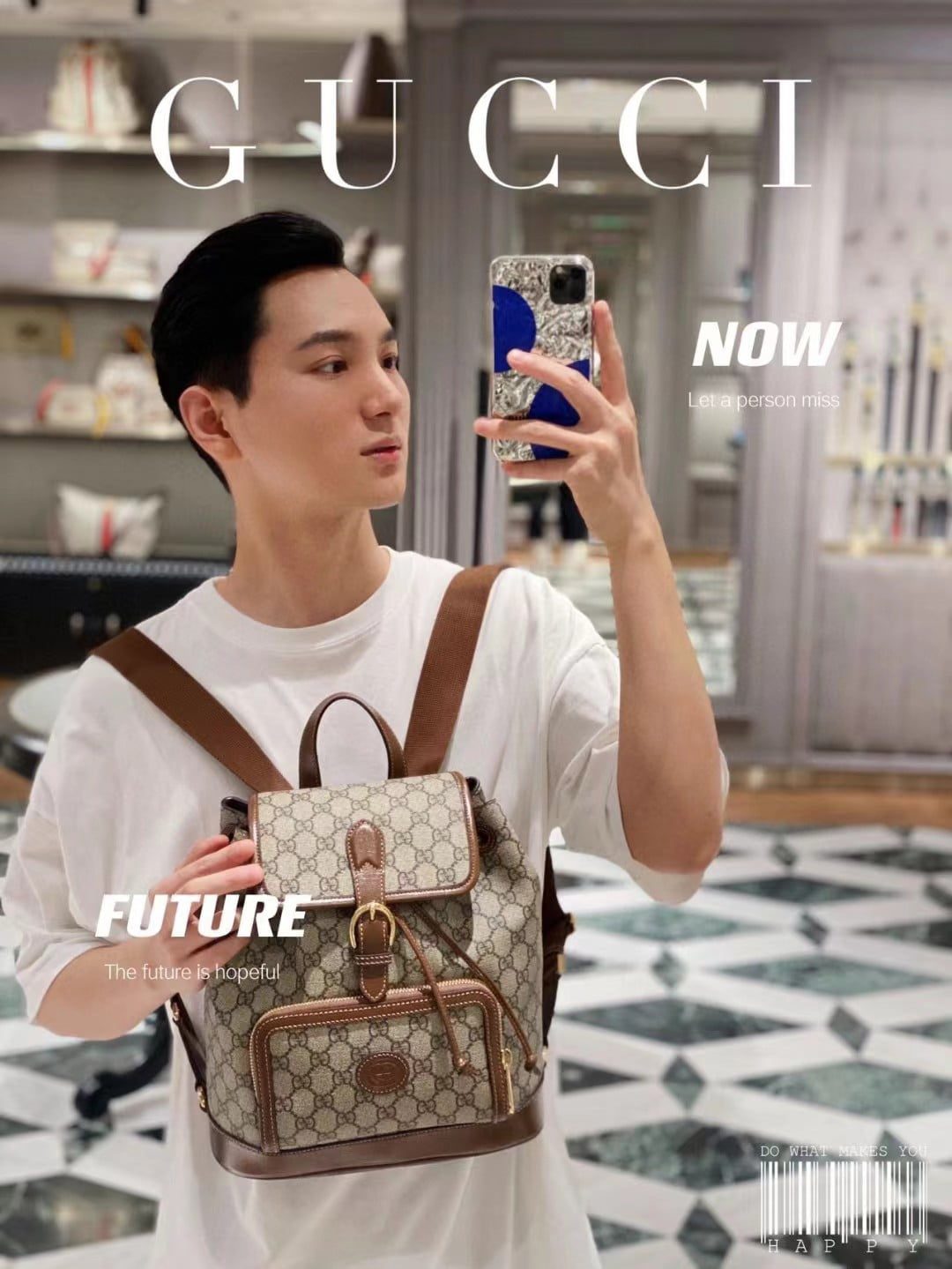 Gucci Retro Backpack with Interlocking G view 11
