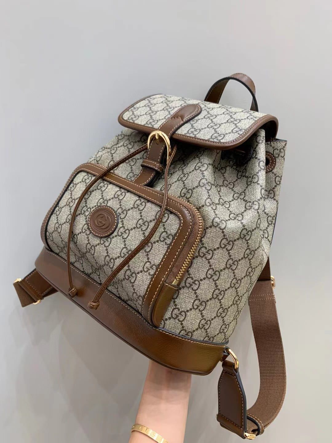 Gucci Retro Backpack with Interlocking G view 7