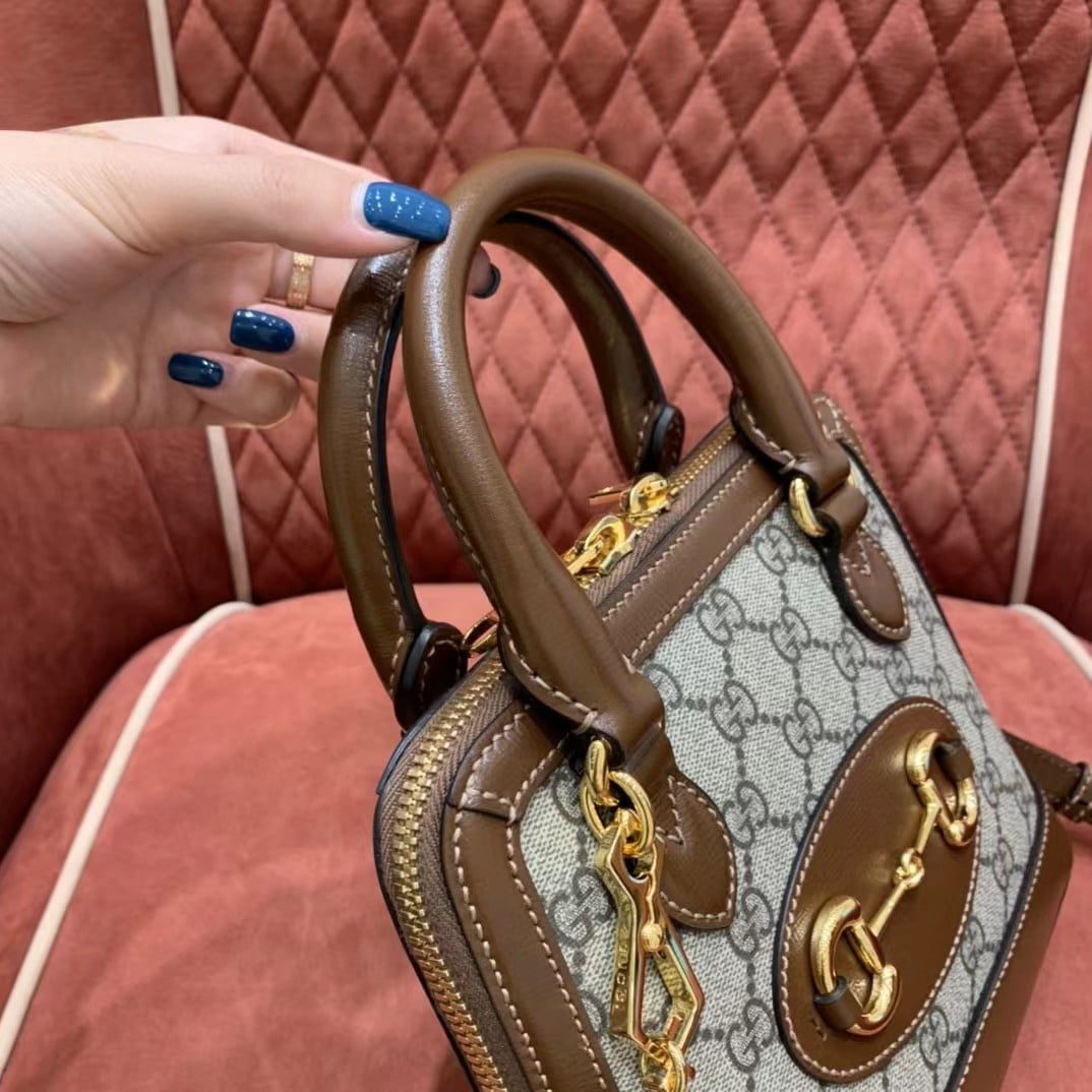 Gucci Horsebit 1955 Top Handle Bag view 10