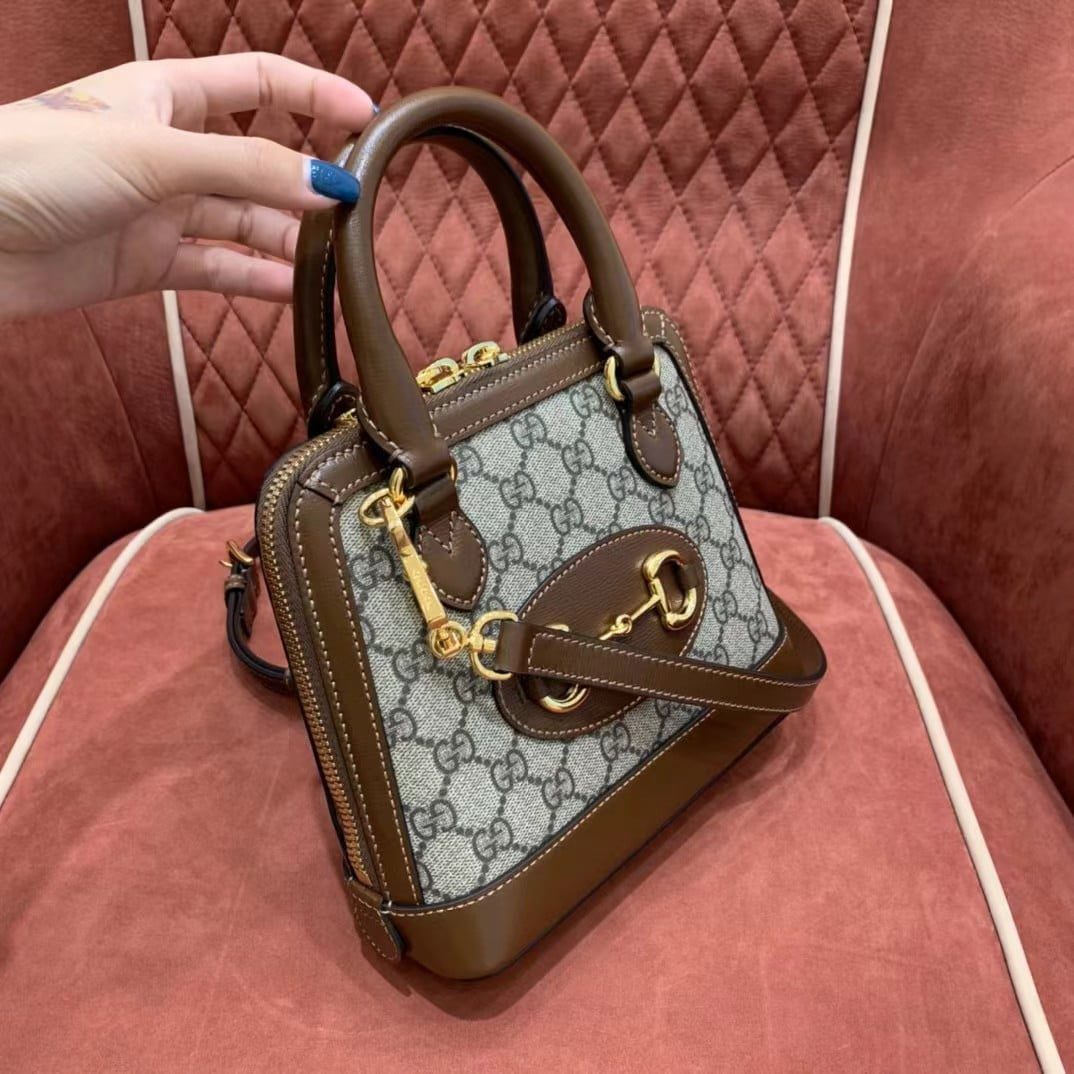 Gucci Horsebit 1955 Top Handle Bag view 3