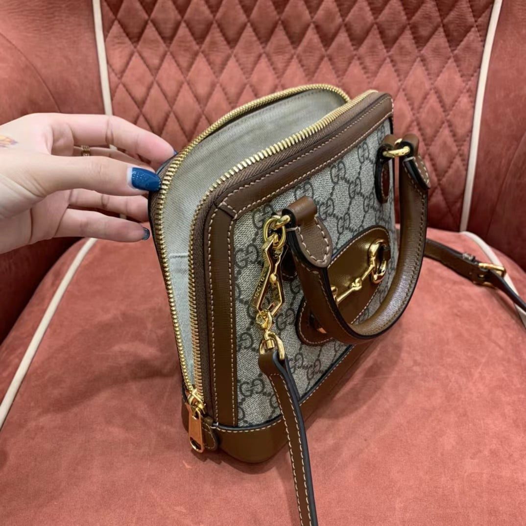 Gucci Horsebit 1955 Top Handle Bag view 7